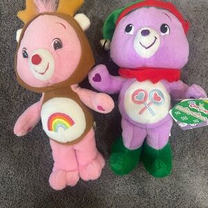 Care Bears Festive Plush Pair -  Cheer & Share Bears